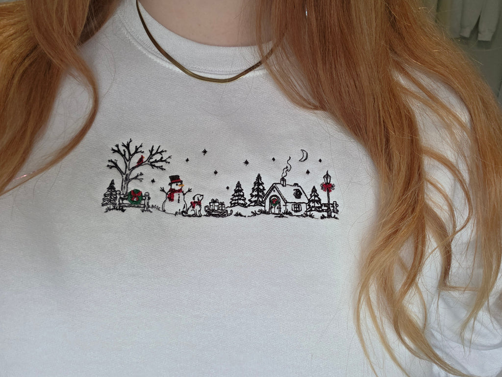 Snowy Home Crewneck