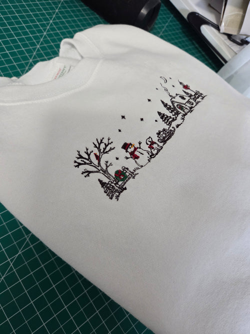 Snowy Home Crewneck